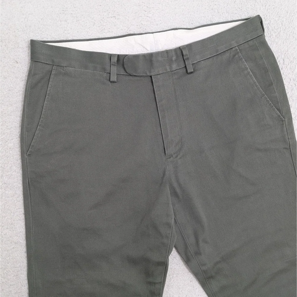 NEW!‎ J Crew Bowery Stretch Slim Fit Chinos Pants Light Green Mens 30x32